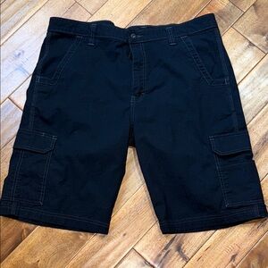Dickies Black Cargo Shorts for Men